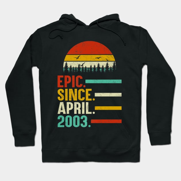 Epic since  april 2003 Hoodie by julieariasdqr887